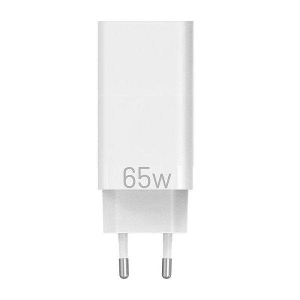 Fali töltő EU 2xUSB-C(65W/30W) USB-A(30W) Vention, FEDW0-EU, 2.4A, PD 3.0