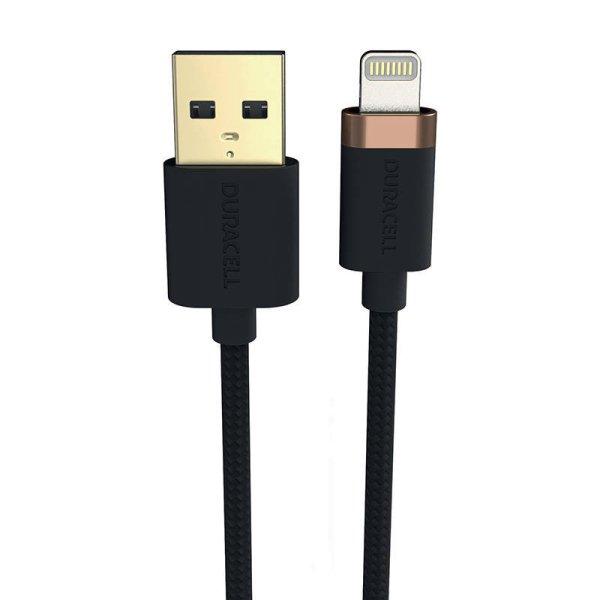 Duracell USB-C kábel számára Lightning 1m (Black)