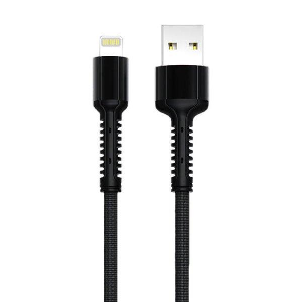 USB LDNIO LS63 lightning kábel, hossza: 1m