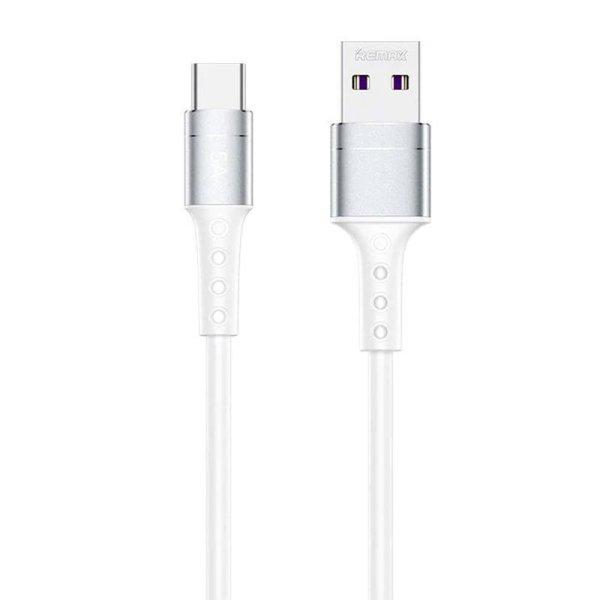 USB-C Remax Chaining kábel, RC-198a, 1 m (fehér)