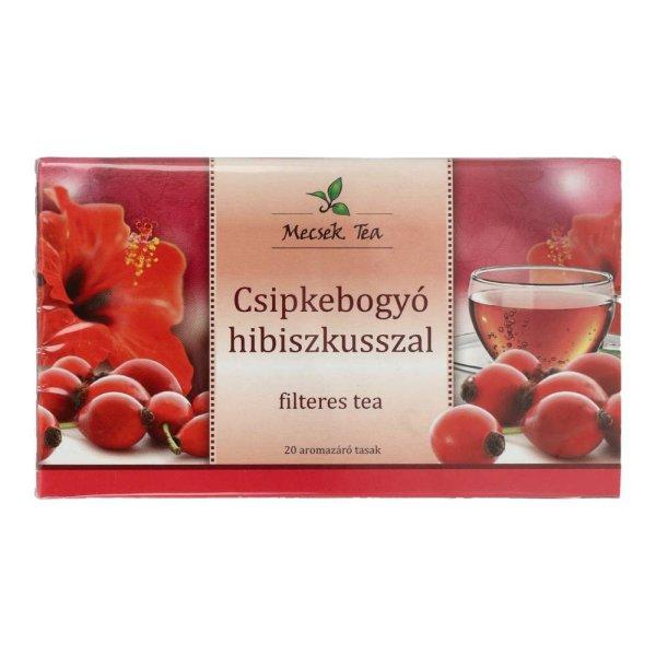 MECSEK CSIPKEBOGYÓ-HIBISZKUSZ TEA FILT.