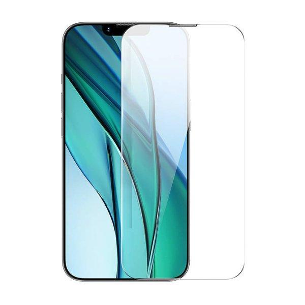 Baseus Crystal iPhone 14 Plus/13 Pro Max Üvegfólia porálló bevonattal, 0.3
mm (2 db)