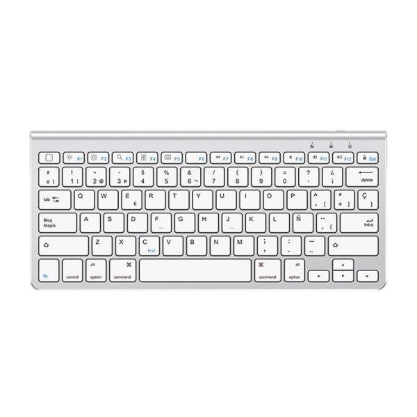 Omoton KB088 Wireless iPad keyboard val tablet holder (silver)