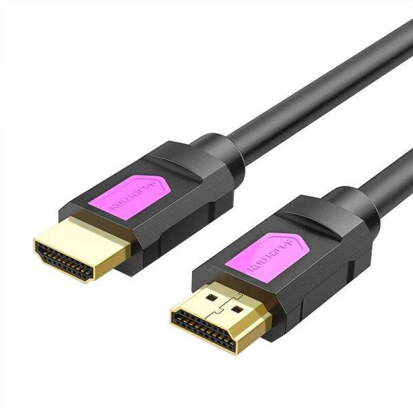 Lention 4K nagy sebességű HDMI-HDMI kábel, 3 m (fekete)