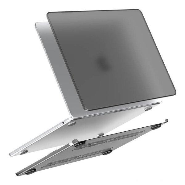 Lention Matte Finish Case számára Macbook Air 13.6" (czarny)