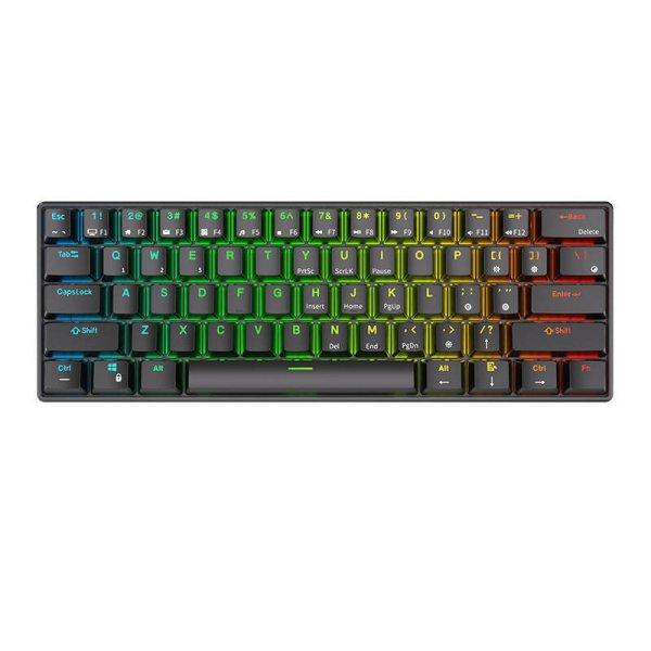 Mechanical keyboard Royal Kludge RK61 RGB, brown switch (black)