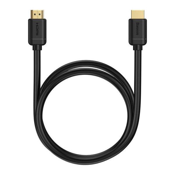 Baseus High Definition Series HDMI 2.0 kábel, 4K 60Hz, 0.75m (fekete)