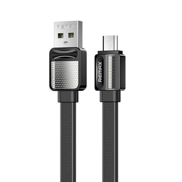 USB Micro Remax Platinum Pro kábel, 1m (fekete)