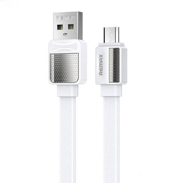 USB Micro Remax Platinum Pro kábel, 1m (fehér)