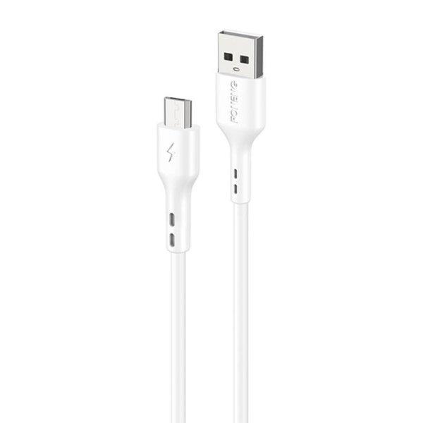 Foneng X36 USB/mikro USB kábel (fehér)