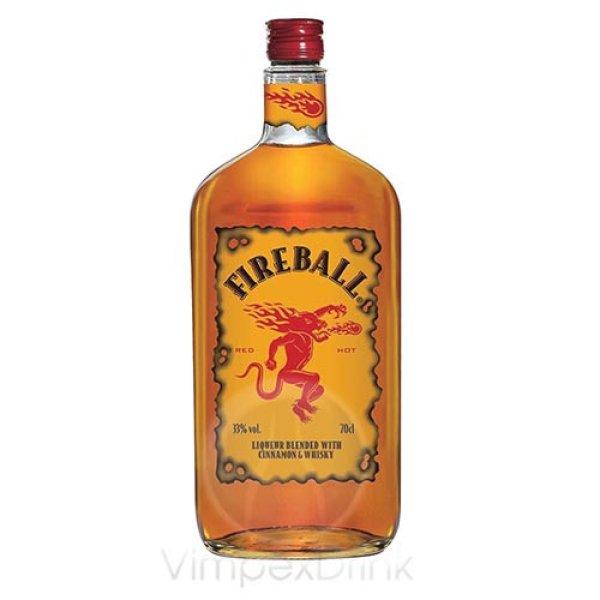 Fireball Cinnamon Whisky 0,7l 33%