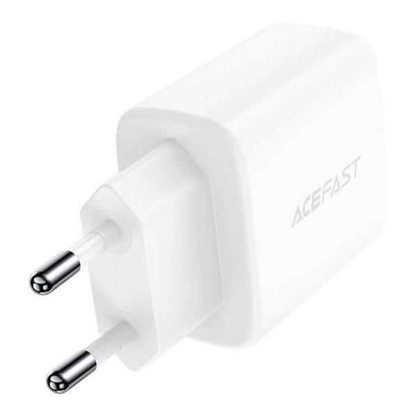 Acefast A25 PD 20W USB-C + USB-A táptöltő