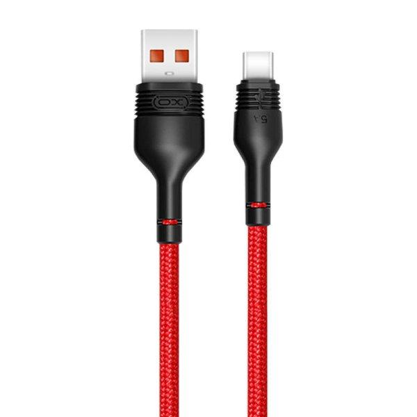 USB to USB-C kábel XO NB55 5A, 1m (red)