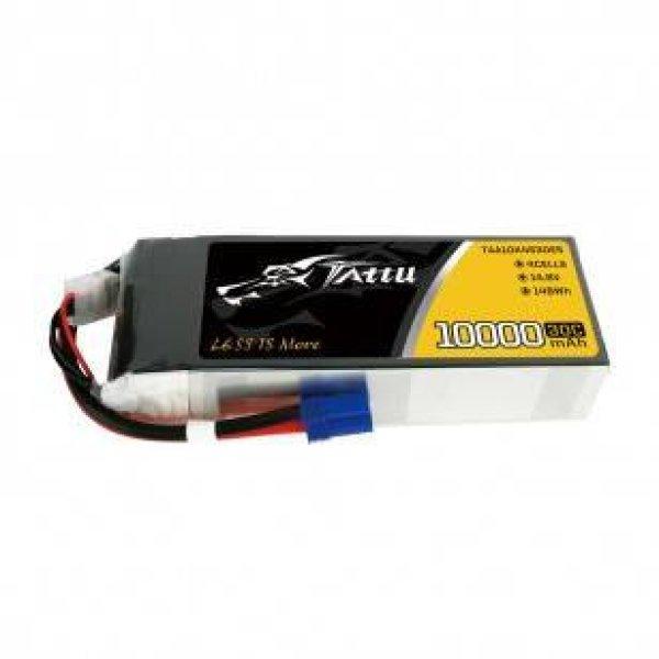 TATTU 10000mAh 14,8V 30C 4S1P Lipo akkumulátorcsomag EC5-tel