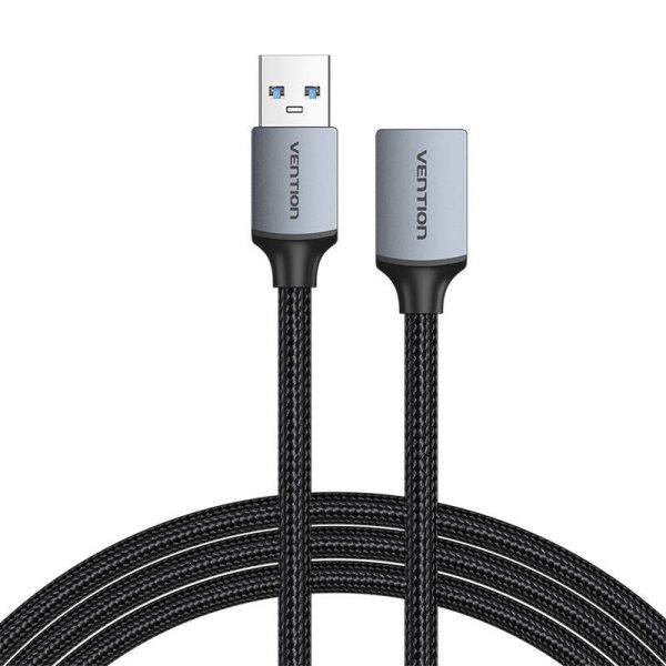 USB 3.0 dugaszoló USB-aljzat USB-A hosszabbító, szellőzőnyílás 2 m
(fekete)