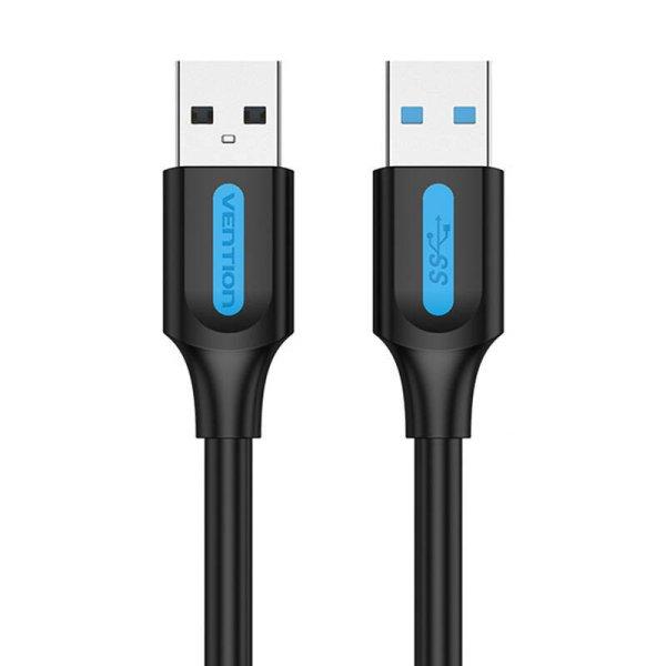 Vention CONBI USB 3.0 kábel 3 m fekete PVC