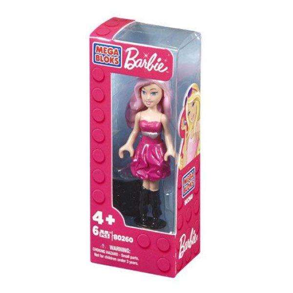 Mega Bloks Barbie 80260 - Barbie Minifigura - Buli