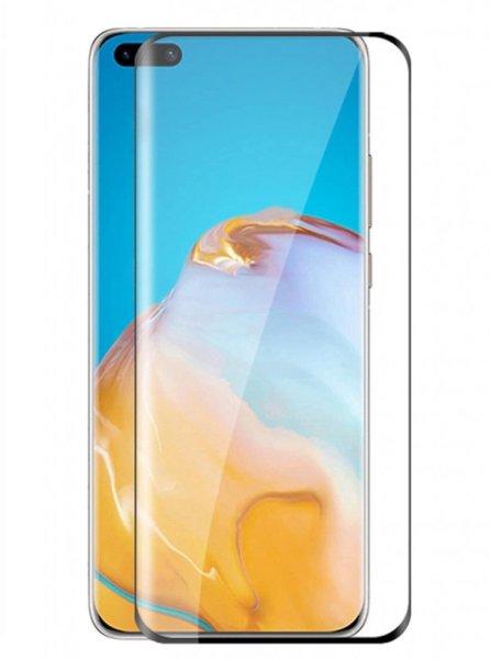 Huawei P40 Pro karcálló edzett üveg HAJLÍTOTT TELJES KIJELZŐS Tempered
Glass kijelzőfólia kijelzővédő fólia kijelző védőfólia eddzett UV
kötésű