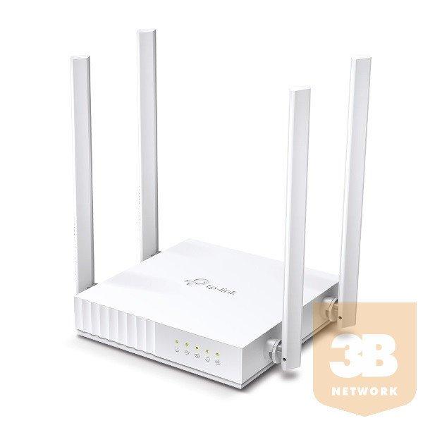 TP-LINK Wireless Router Dual Band AC750 1xWAN(100Mbps) + 4xLAN(100Mbps), Archer
C24