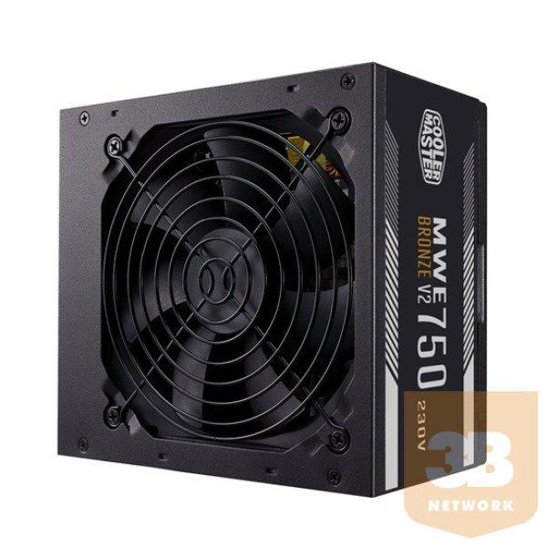 TÁP Cooler Master 750W - MWE Bronze V2 230V MPE-7501-ACABW-BEU