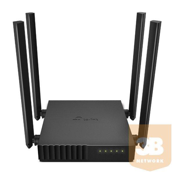 TP-LINK Wireless Router Dual Band AC1200 1xWAN(100Mbps) + 4xLAN(100Mbps), Archer
C54