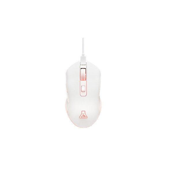 The G-Lab Vezeték nélküli Gamer Egér - KULT HELIUM WL W(3200 DPI, 6 gomb,
makro, RGB LED, fehér)