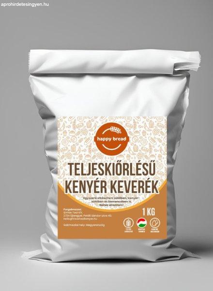 Teljeskiőrlésű Kenyér Sütőkeverék, Lisztkeverék 1kg