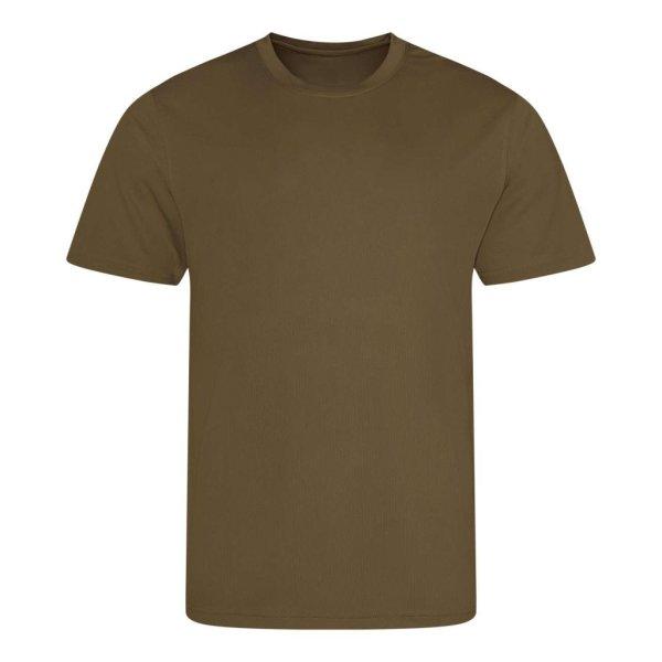 JC001 környakas sport férfi póló Just Cool, Olive Green-XL