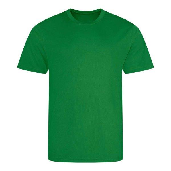 JC001 környakas sport férfi póló Just Cool, Kelly Green-2XL