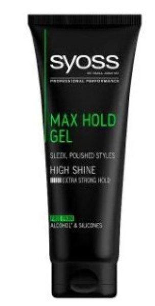 Syoss zselé 250ml Max hold - Max. tartás