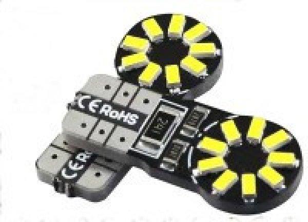 12V Canbus T10 18Smd Fehér