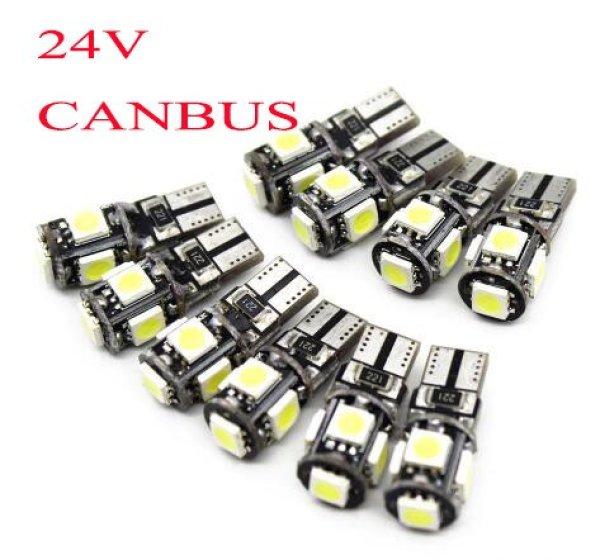 24V Smd-T10-5Canbus 24V 10Db