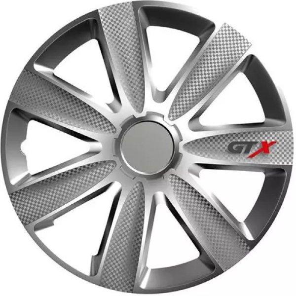 15" Gtx Carbon Silver 15-Ös Dísztárcsa Garnitúra