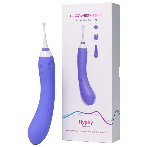 LOVENSE Hyphy - okos 2in1 vibrátor (lila)