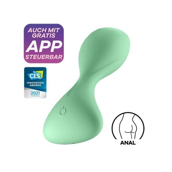 / Satisfyer Trendsetter - okos análvibrátor (zöld)