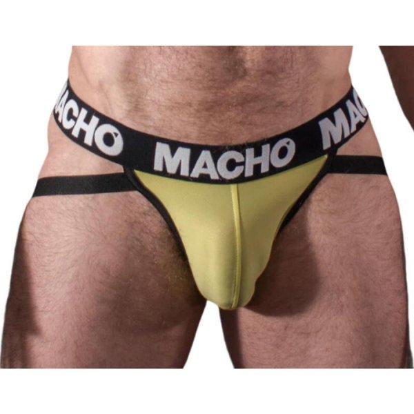 MACHO - MX25A JOCK LYCRA SÁRGA XL