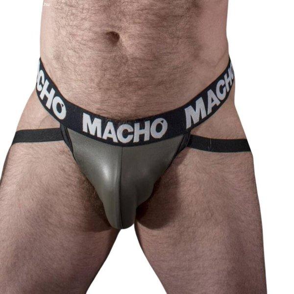 MACHO - MX27GR JOCK BŐR SZÜRKE BÉZS L