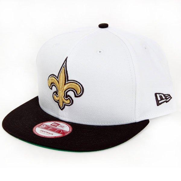 New Era 9Fifty White Top New Orleans Saints Snapback