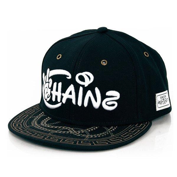 Cayler & Sons Chainz Black White Gold Snapback