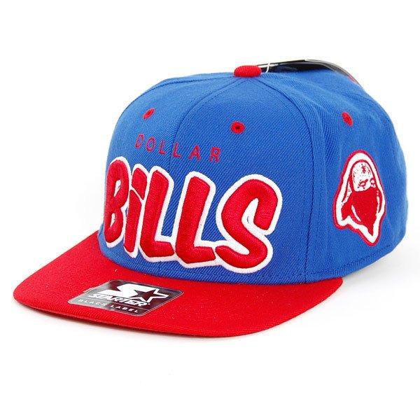 Starter Dollar Bills Snapback Blue Red