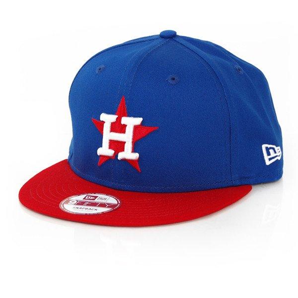 New Era 9Fifty Cotton Block Houston Astros Blue Red