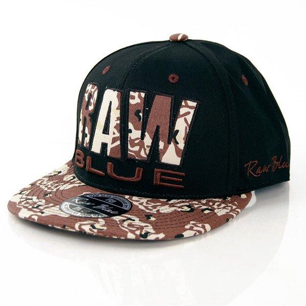 Raw Blue Raw Camo Snapback Black Desert