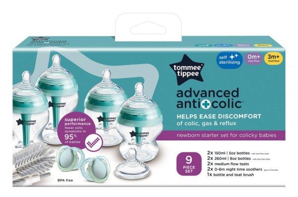 Tommee Tippee Advanced cumisüveg kezdőszett 8db - türkiz