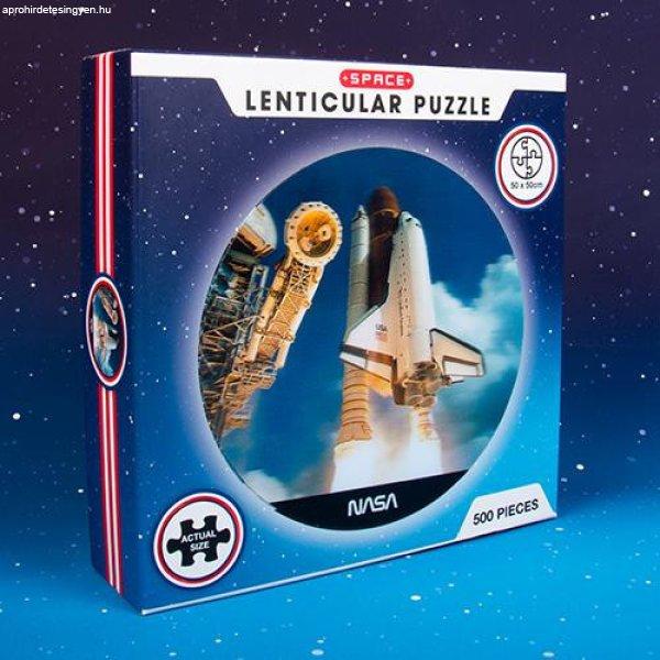 NASA 3D Lencsehatású Puzzle (500 darab)