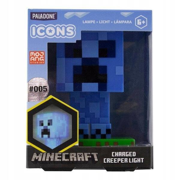 Minecraft Töltött Creeper Ikon Lámpa