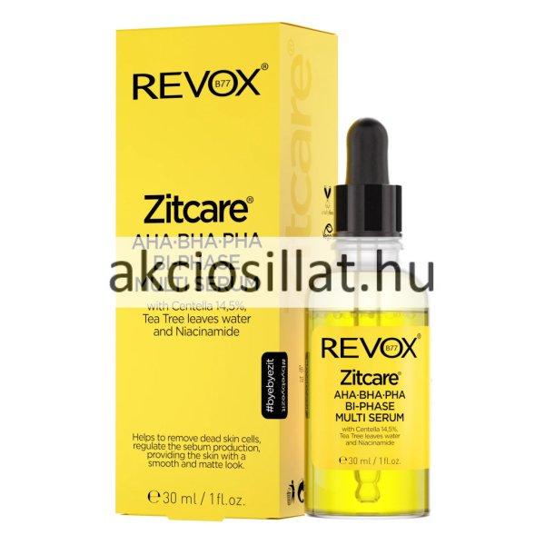 Revox Zitcare AHA BHA PHA Bi-Phase Multi Serum pattanás elleni arcszérum 30ml