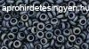 Toho demi round gyngy - 612 - Matte Gunmetal - 8/0