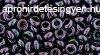 Toho demi round gyngy - 90 - metallic amethyst gunmetal - 8