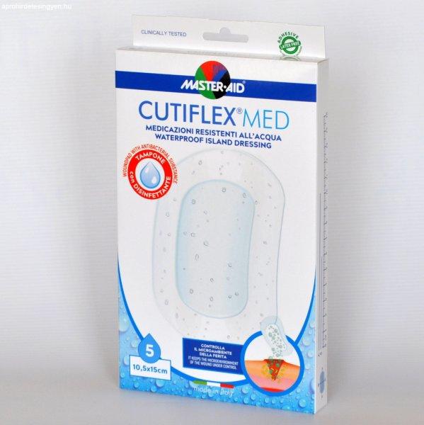 MASTER-AID Cutiflex Med Strip Vízhatlan Sebtapasz 10,5x15cm 5 db (úszáshoz)