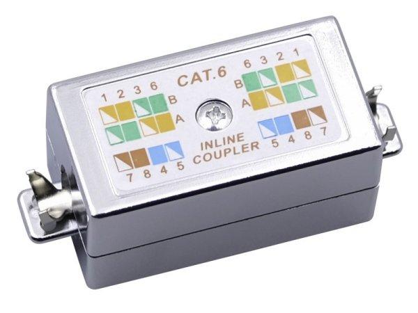 Nestron NPN-IL-1C6SF-TC Kábel toldó, árnyékolt, Cat6, krone IDC